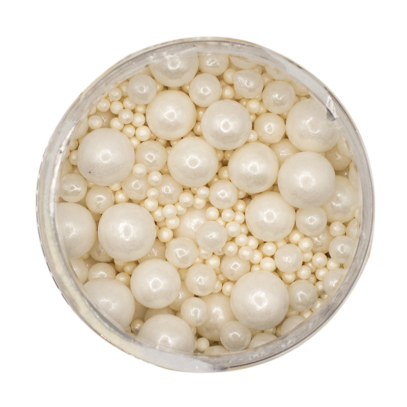 Sprinks Bubble Bubble Sprinkles Pearl White 500g