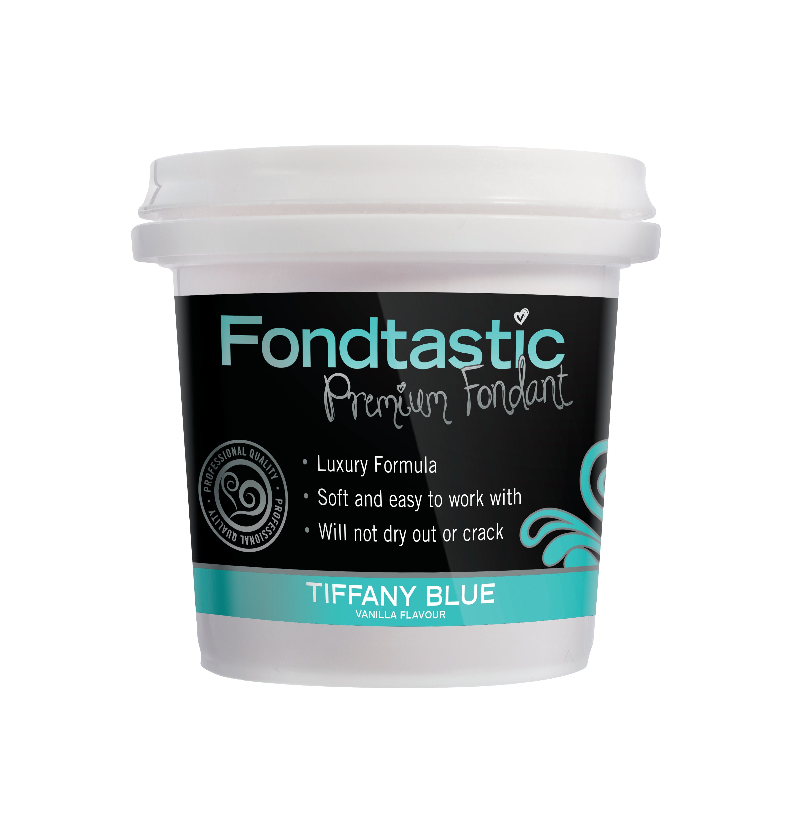 Fondtastic Vanilla Fondant T/Blue 8oz