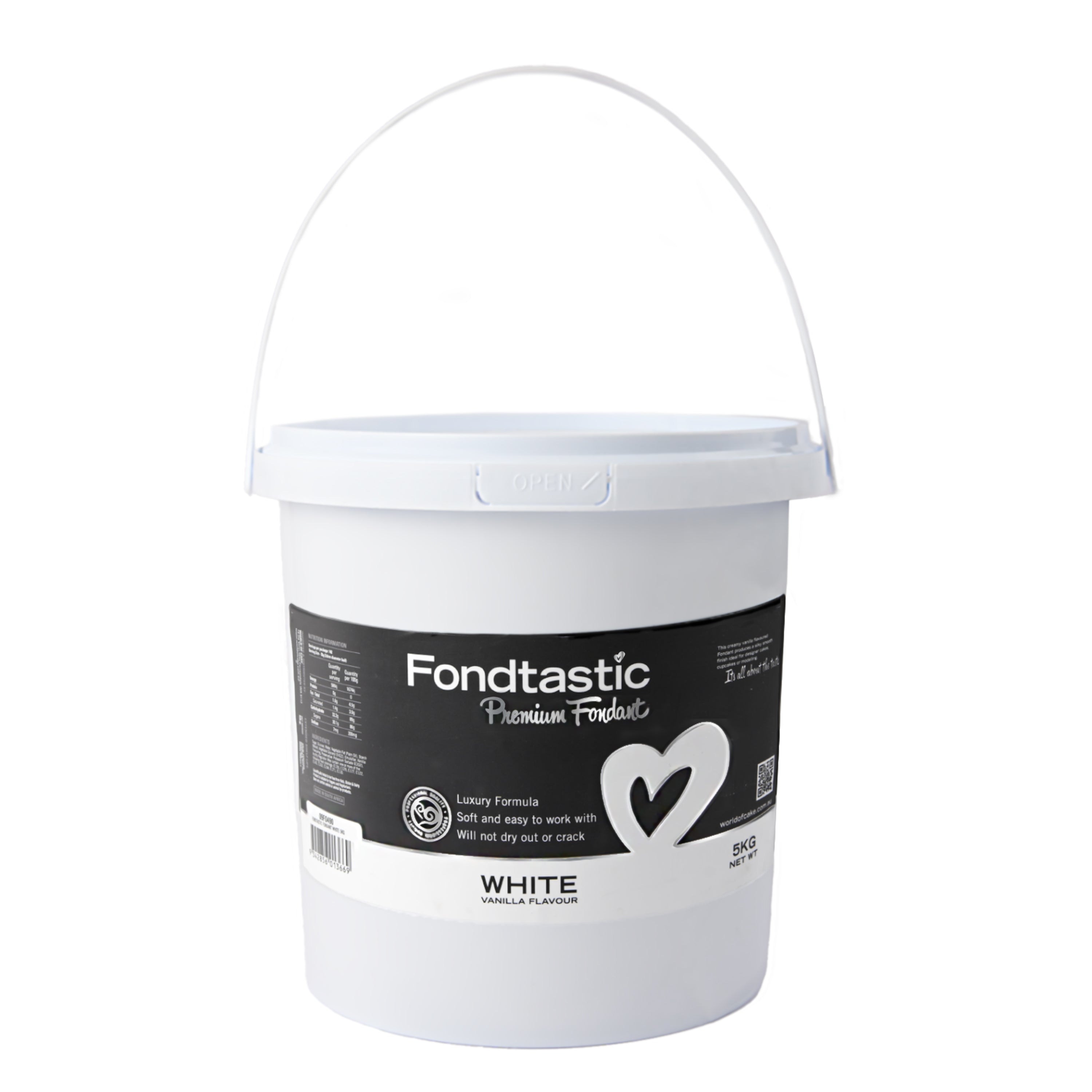 Fondtastic Fondant White 5Kg