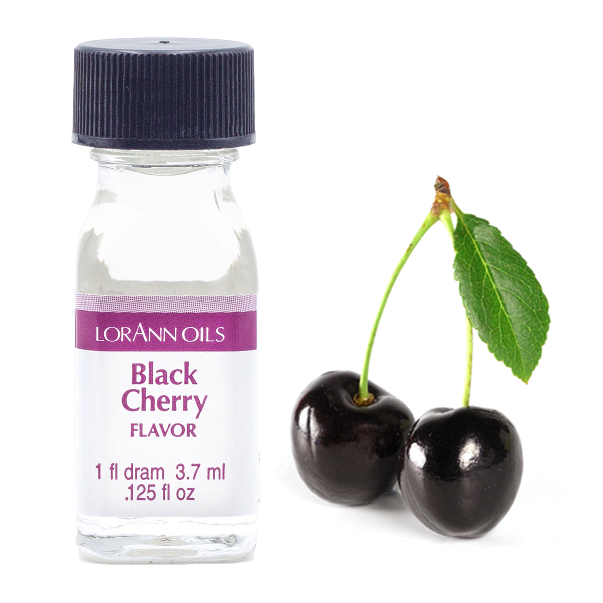 Lorann Oils Black Cherry Flavour 3.7ml / 1 Dram