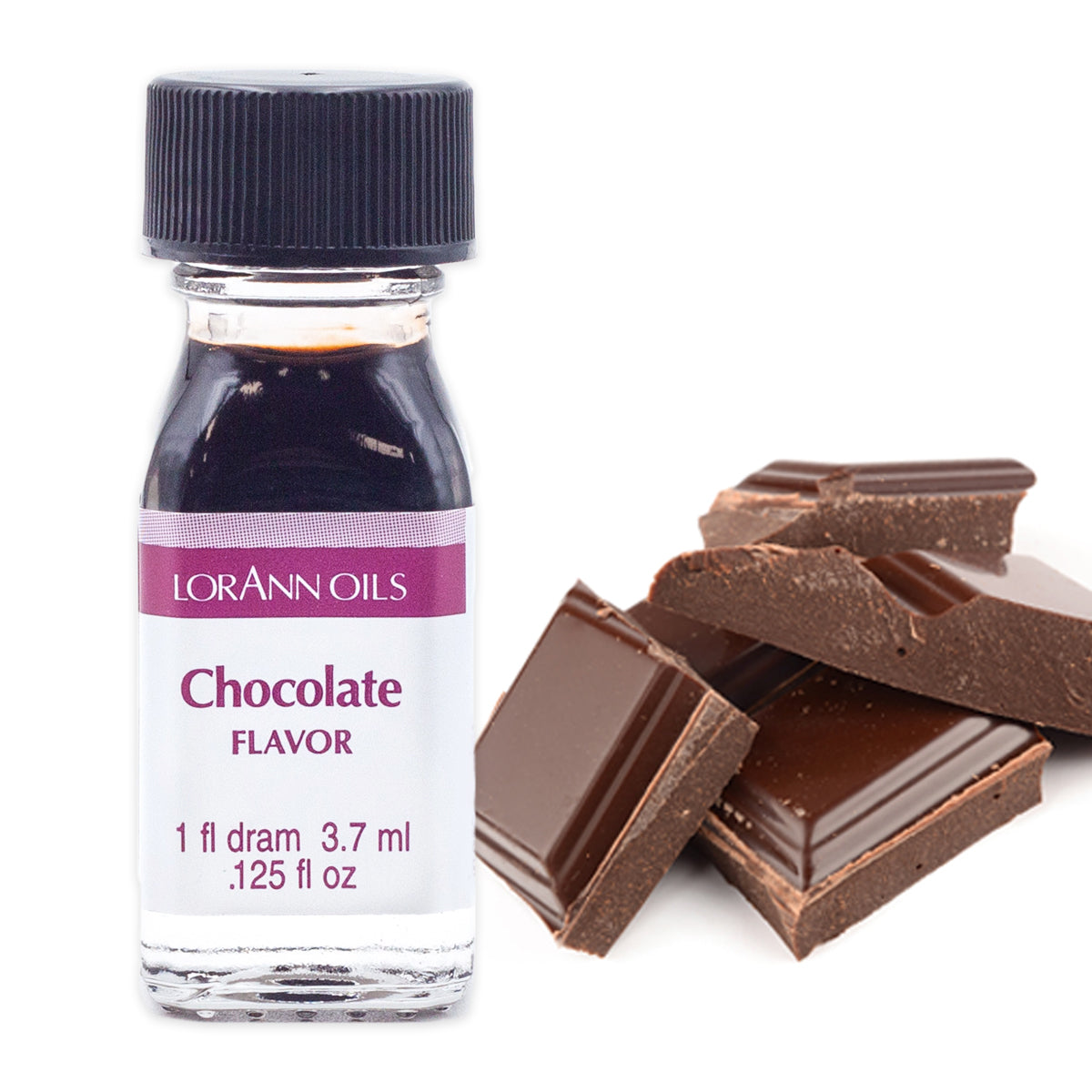 Lorann Oils Chocolate Flavour 3.7ml / 1 Dram