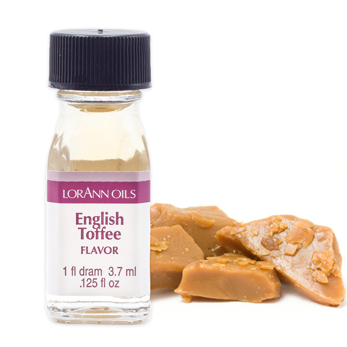 Lorann Oils English Toffee Flavour 3.7ml / 1 Dram