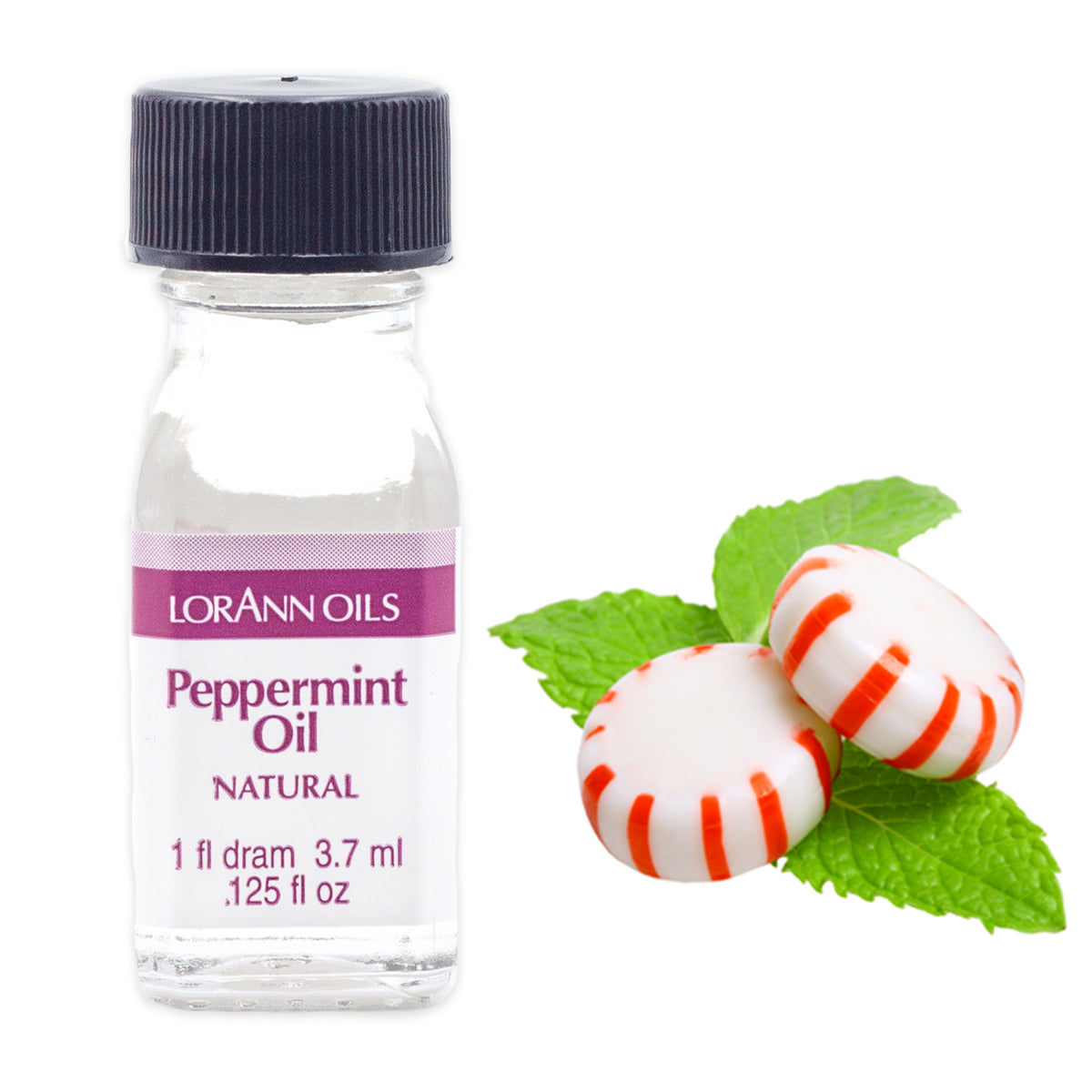 Lorann Oils Peppermint Oil Flavour 3.7ml / 1 Dram