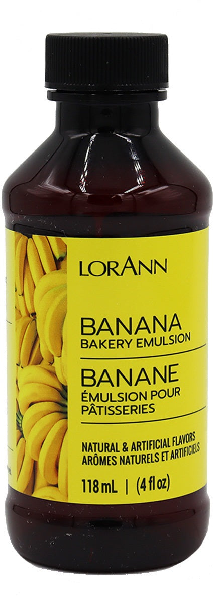 Lorann Oils Banana Emulsion 118ml / 4oz