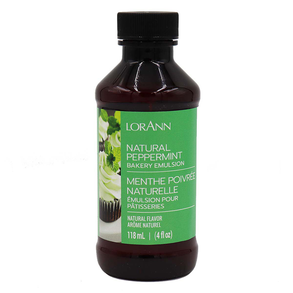 Lorann Oils Peppermint Natural Emulsion 118ml / 4oz