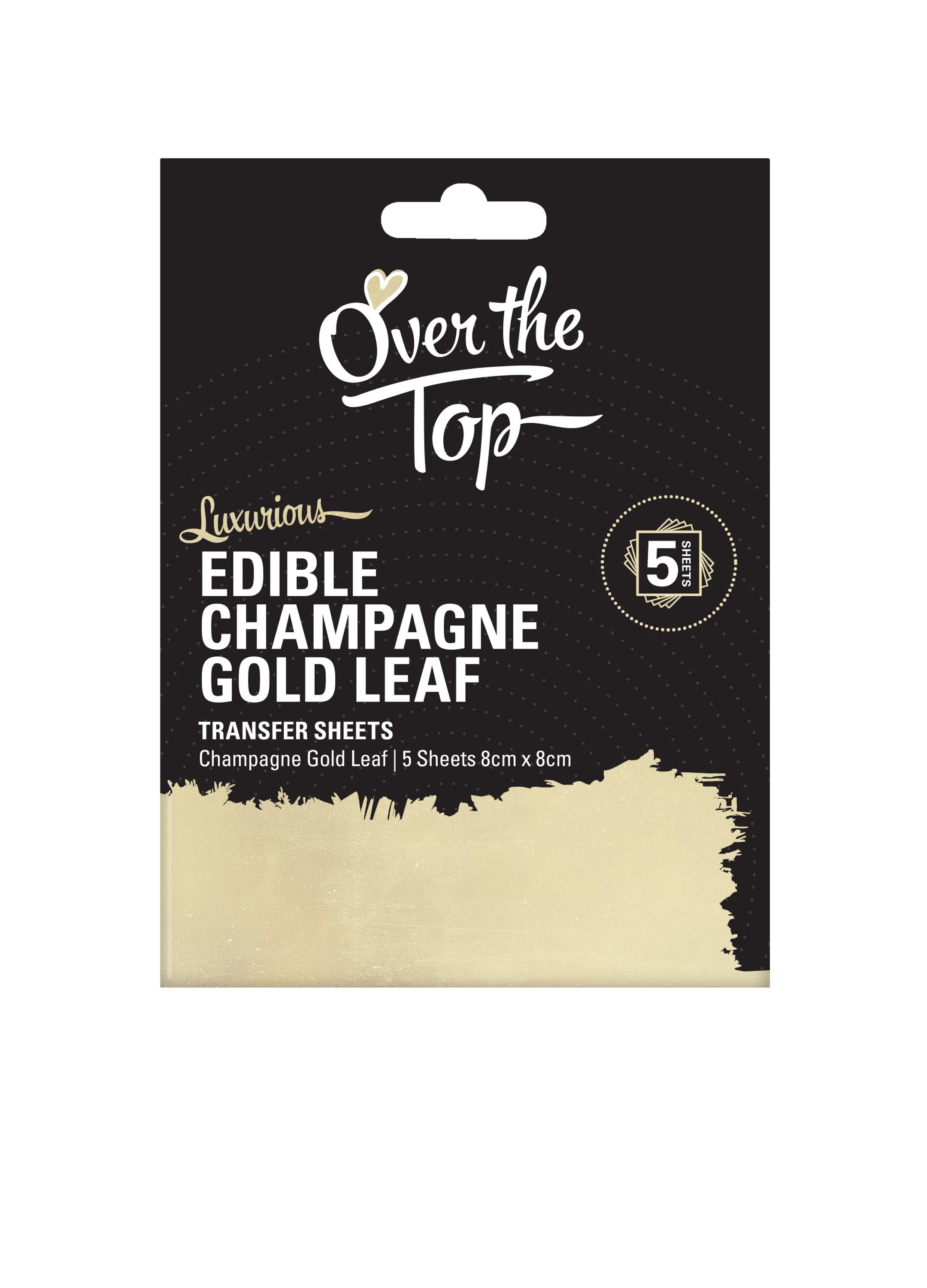 Gold Leaf 24K Transfer Sheet