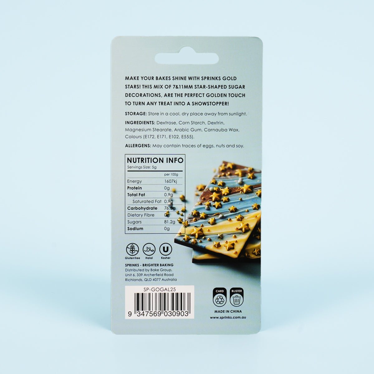 Sprinks Golden Galaxy Mix Tiny Toppers 25g