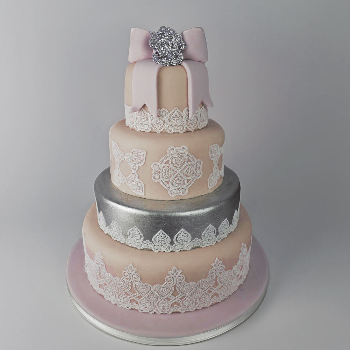 Claire Bowman Cake Lace Juliet 3D Cake Lace Mat