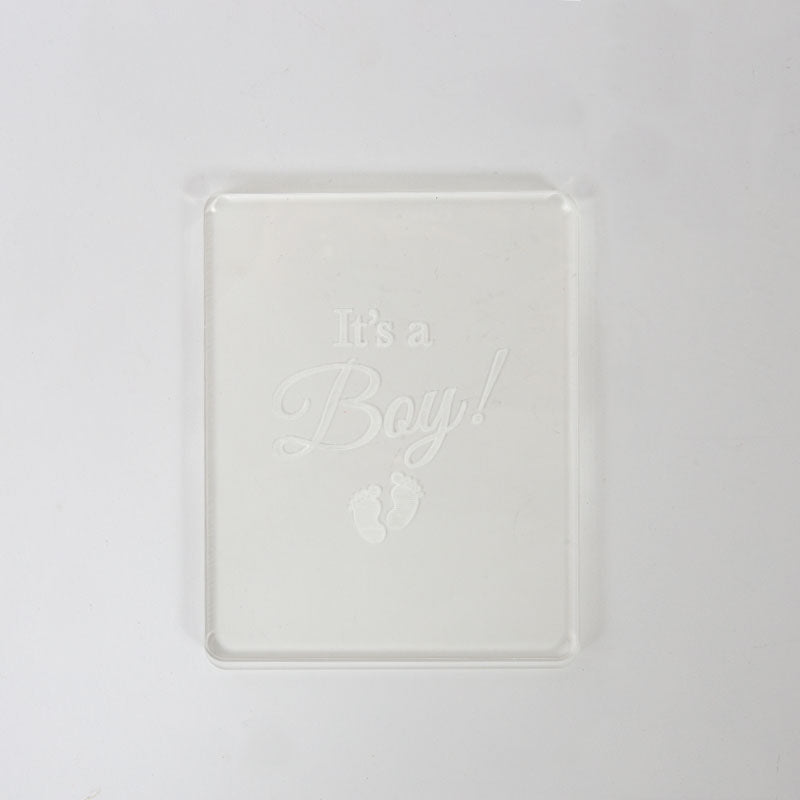 Coo Kie Embosser Stamp It's a Boy