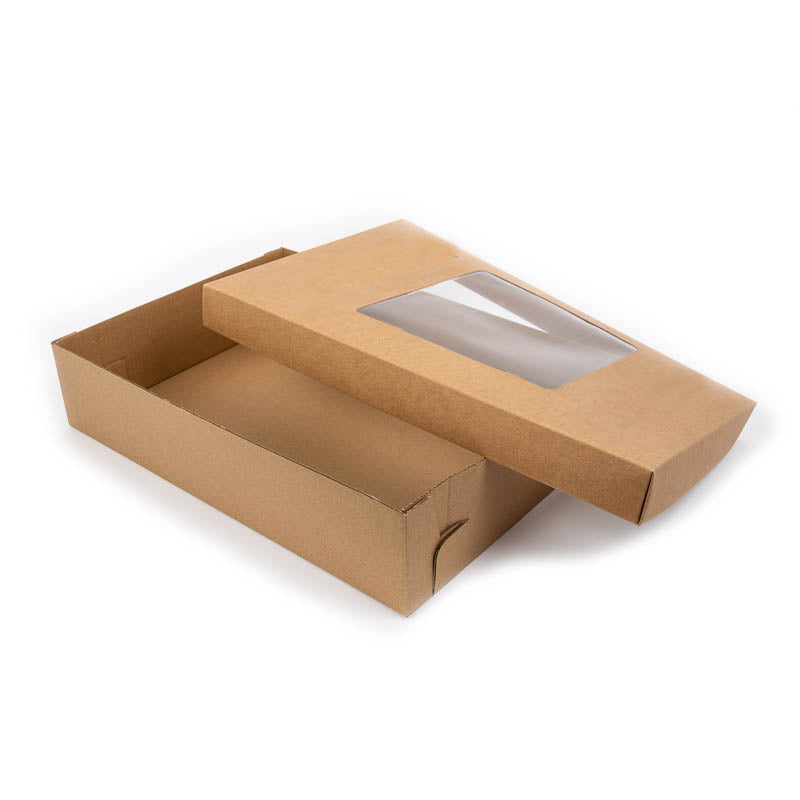 Bake Group Medium Brown Grazing Box with Window