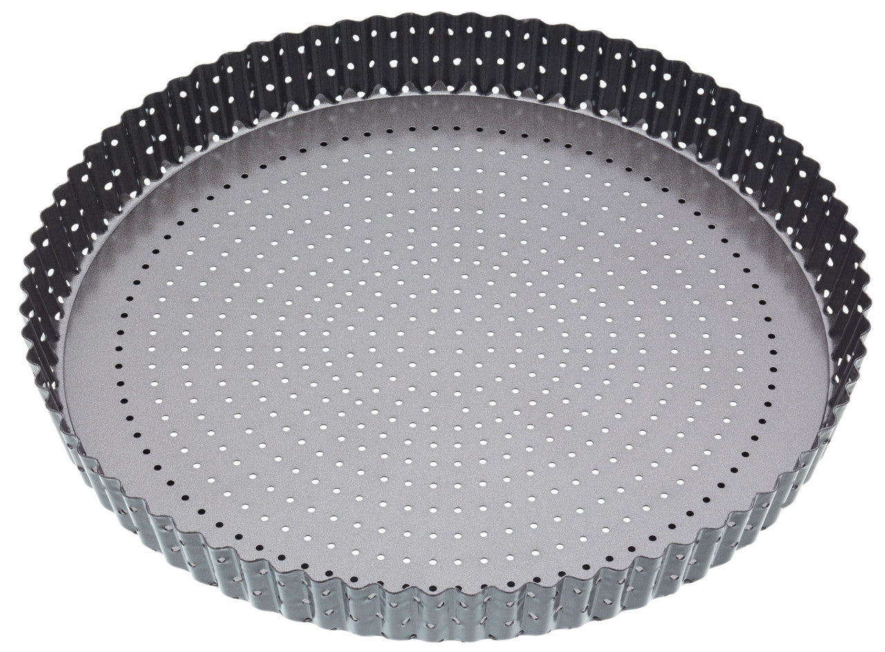 MasterCraft Crusty Bake Fluted Round Flan & Quiche Tin 30cm