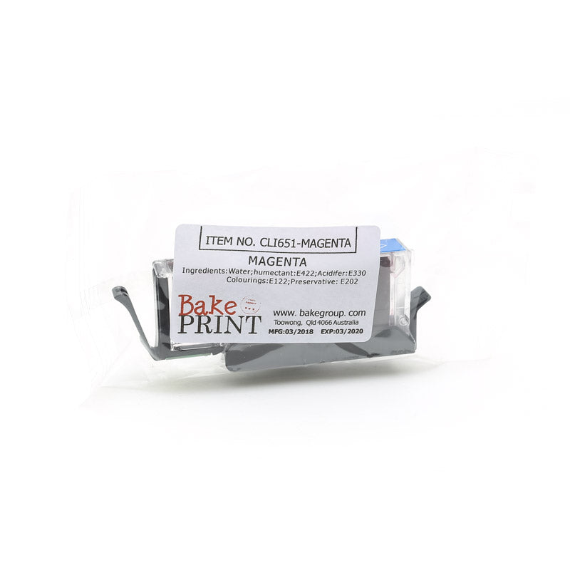 Bake Print 651 Edible Ink Cartridge Magenta