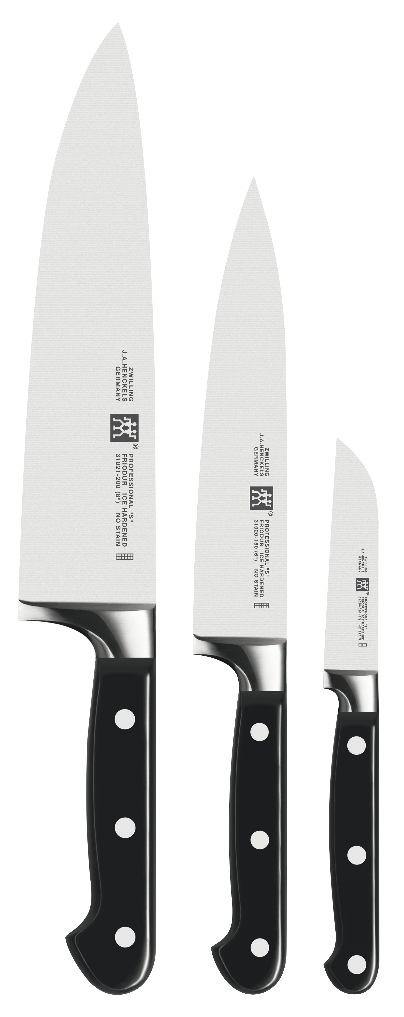 Zwilling Professional S 3-Piece Knife Set