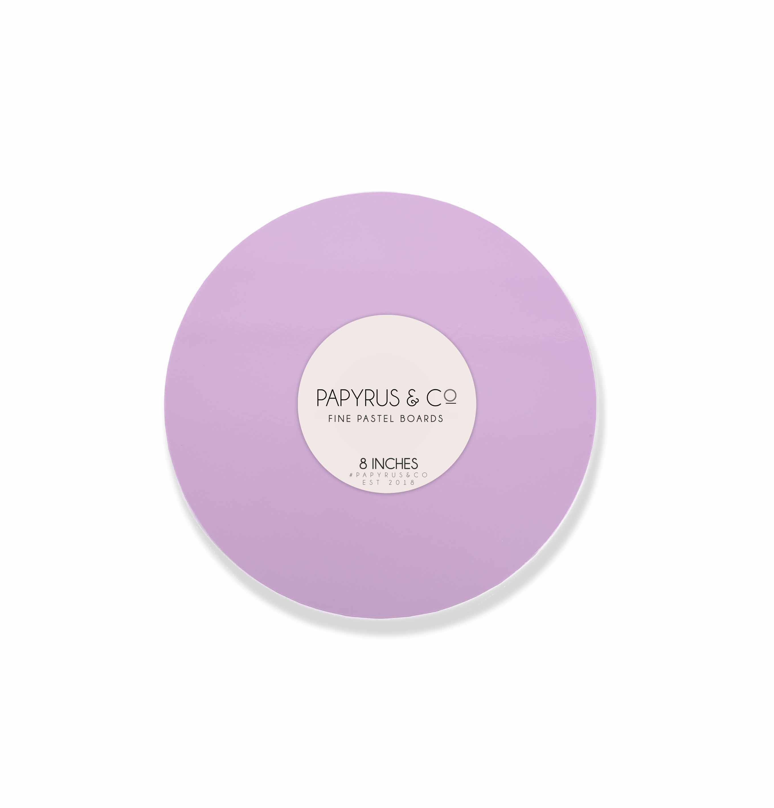 Papyrus Masonite Cake Board Round Pastel Lilac 8in
