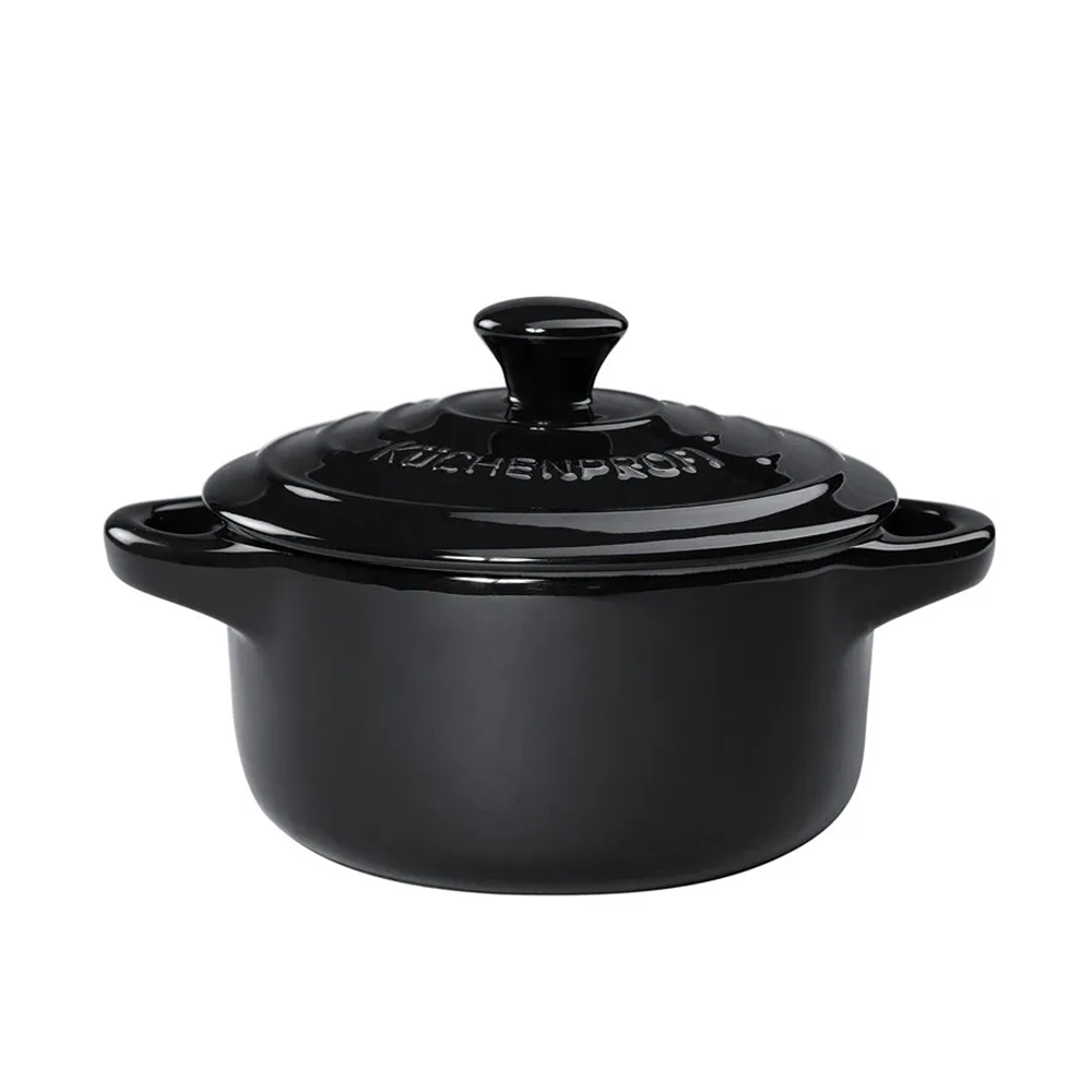 Kuchenprofi Mini Casserole 12cm Black