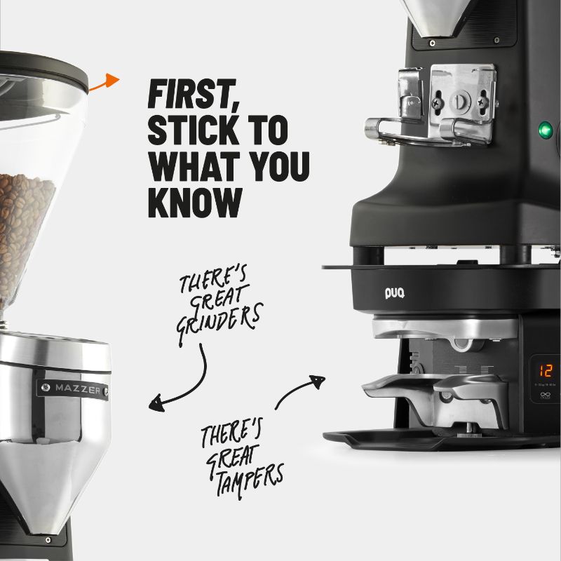 PuqPress M3 Mazzer Bracket - Black