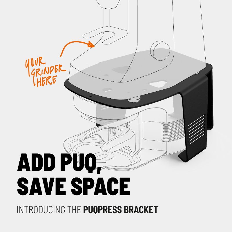 PuqPress Bracket M5 - Mazzer (Silver)