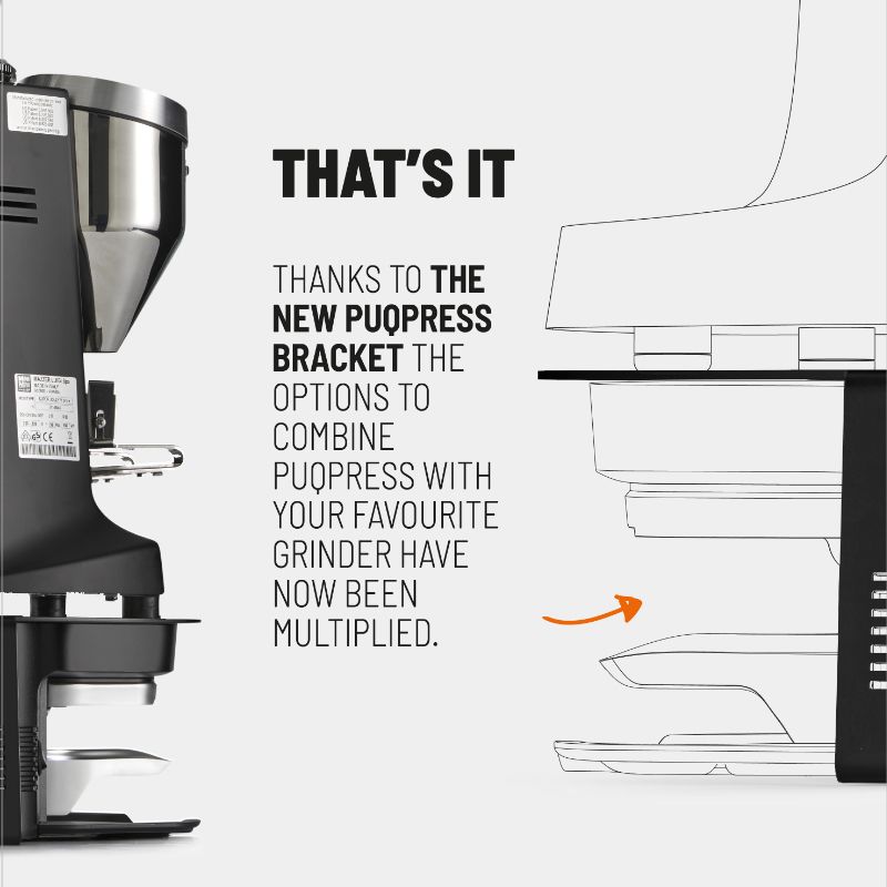PuqPress M5 Mazzer Bracket - Black