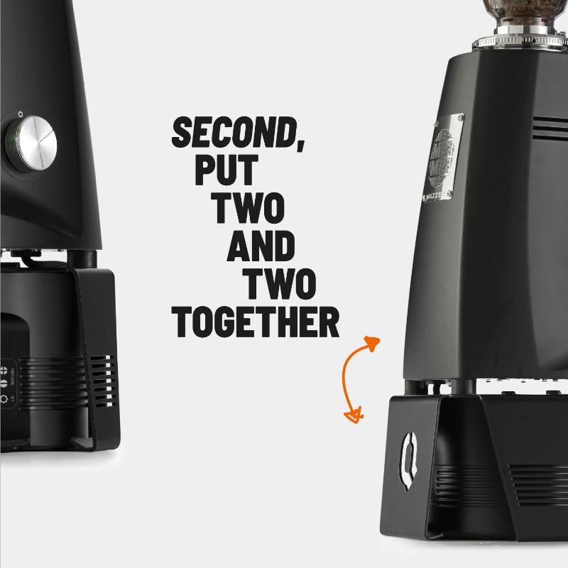 PuqPress Bracket M5 - Mazzer (Silver)