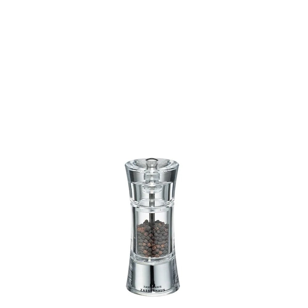 Zassenhaus Aachen Pepper Mill – 14cm, Acrylic