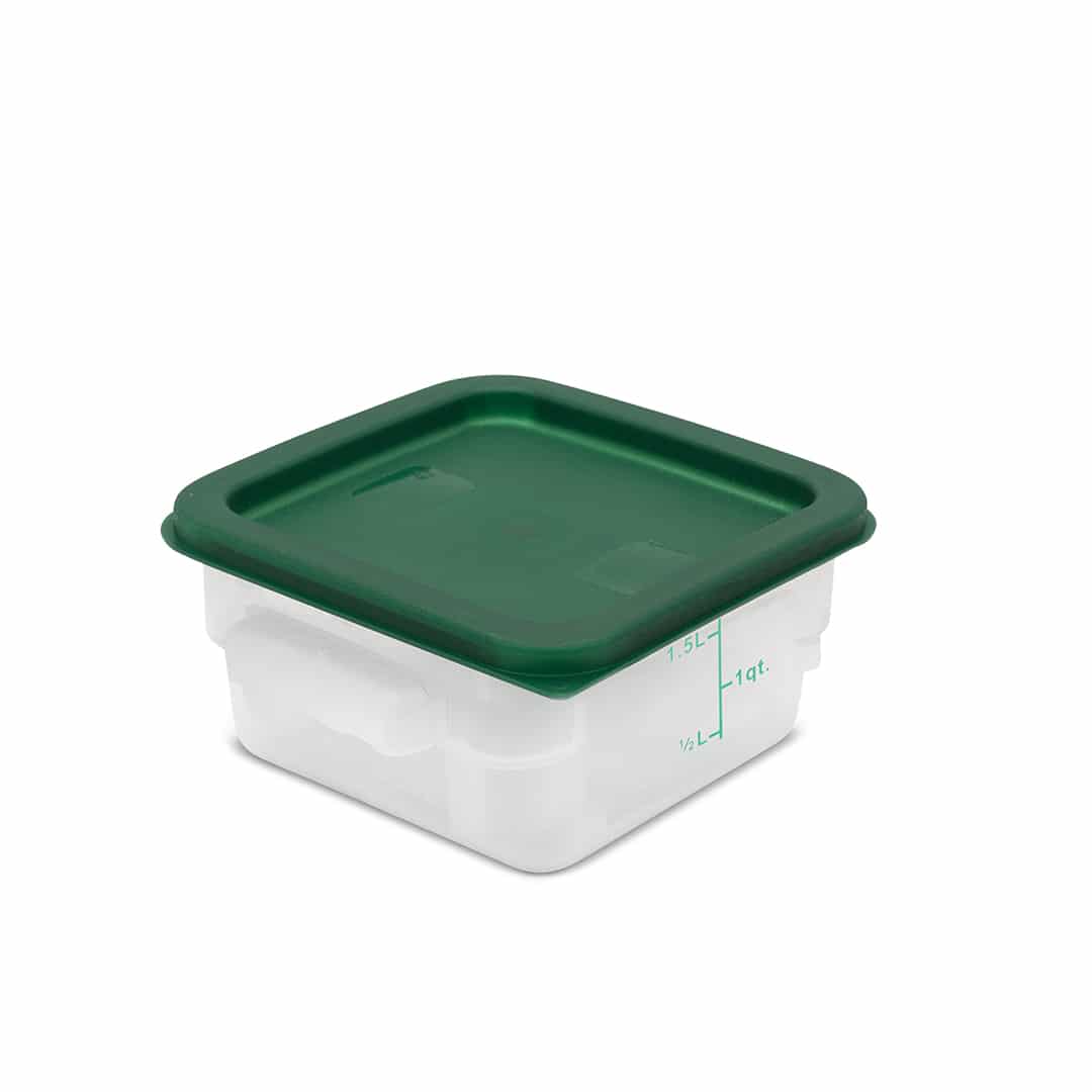 KH Classik Chef Food Grade Square Storage 1.9Ltr PP Translucent -5 To 80C°