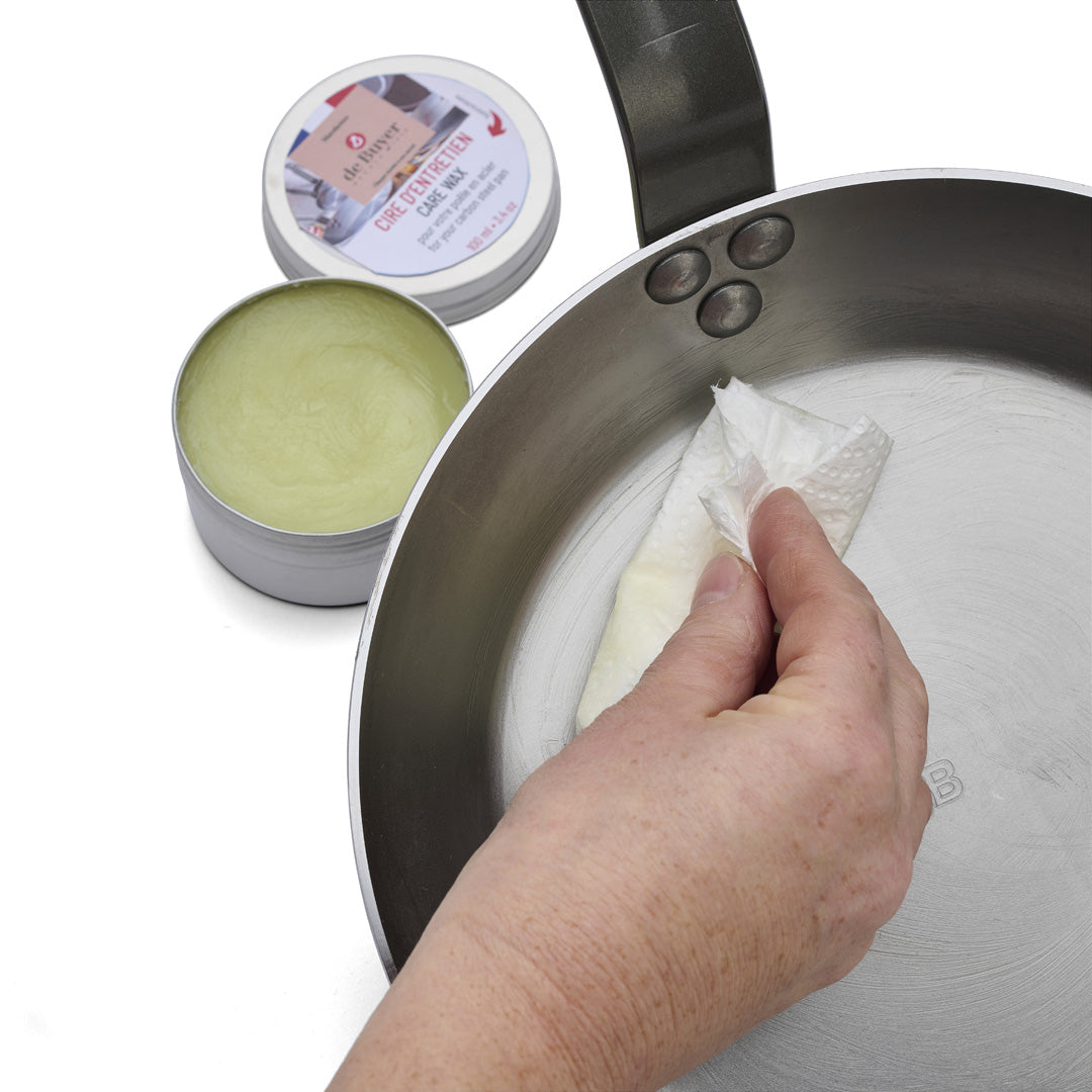de Buyer Carbon Steel Seasoning Wax