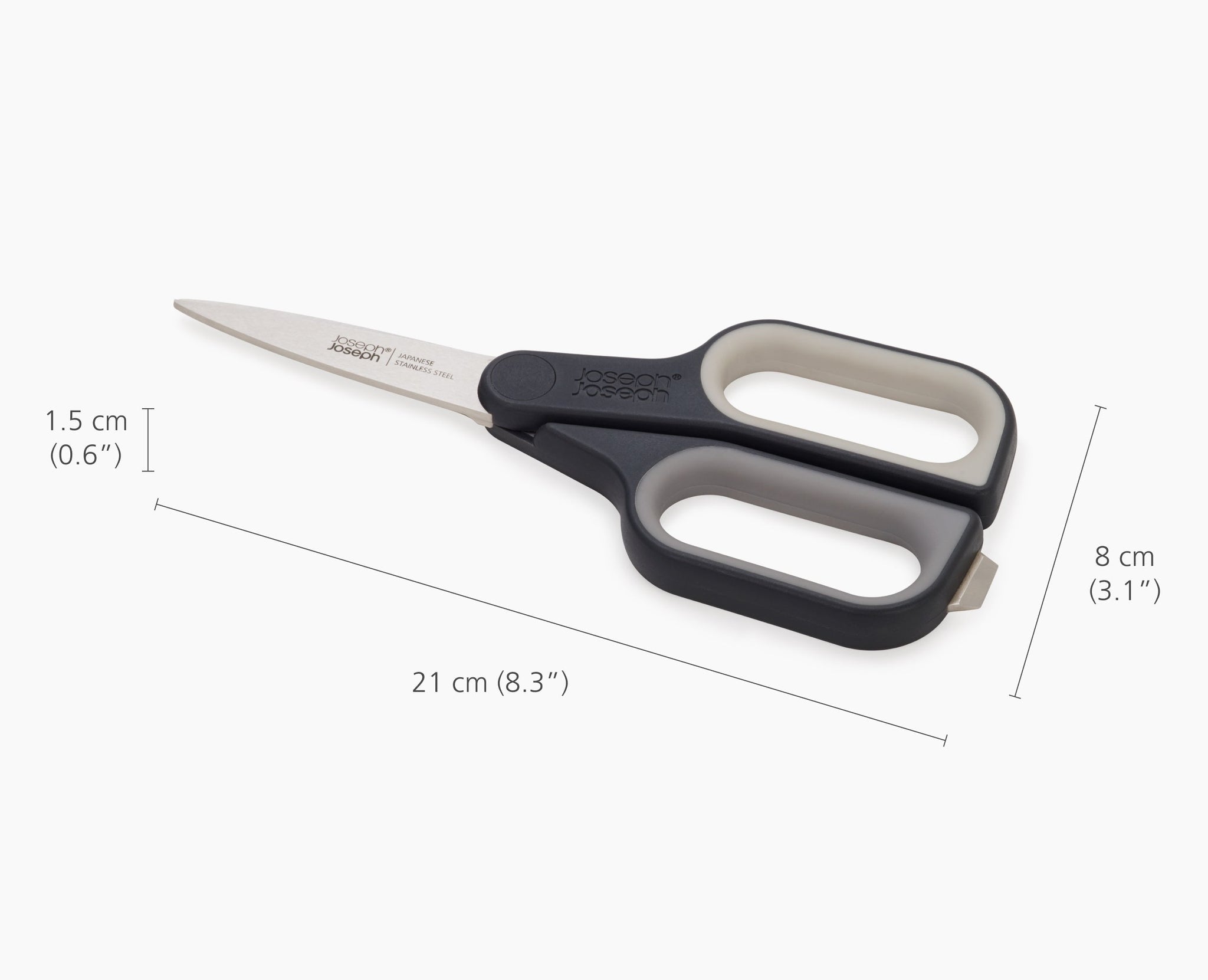 Joseph Joseph Pluscut Scissors With Integrated Box Cutter