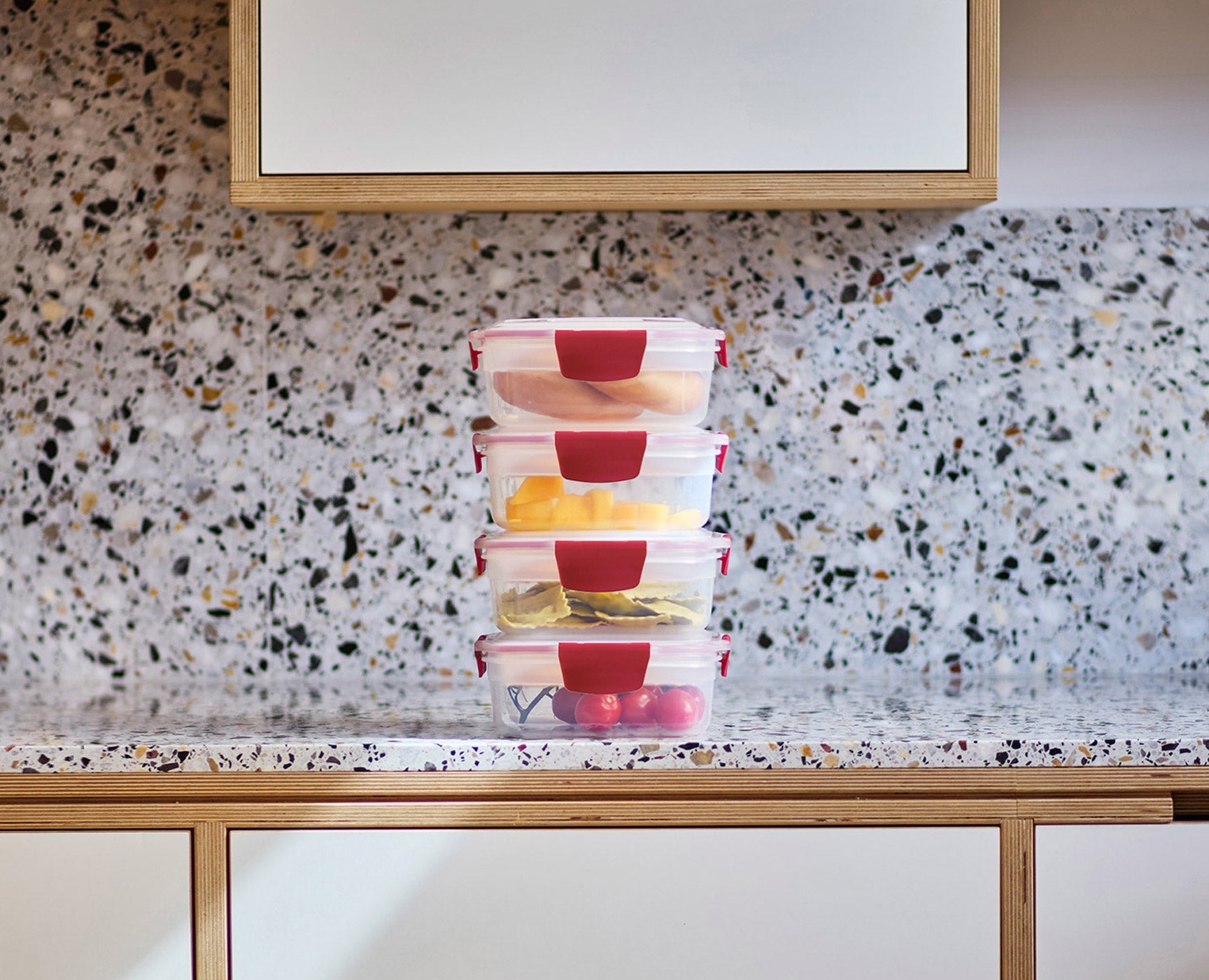 Joseph Joseph Nest™ Lock 4-Piece 1 L Round Storage Container Set