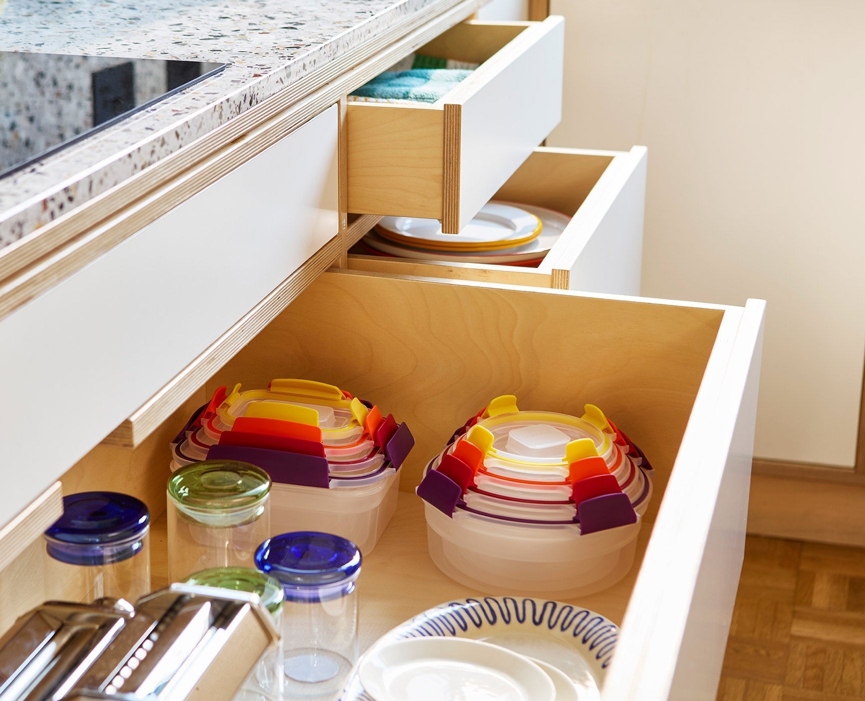 Joseph Joseph Nest™ Lock 4-Piece Round Multi-Size Storage Container Set