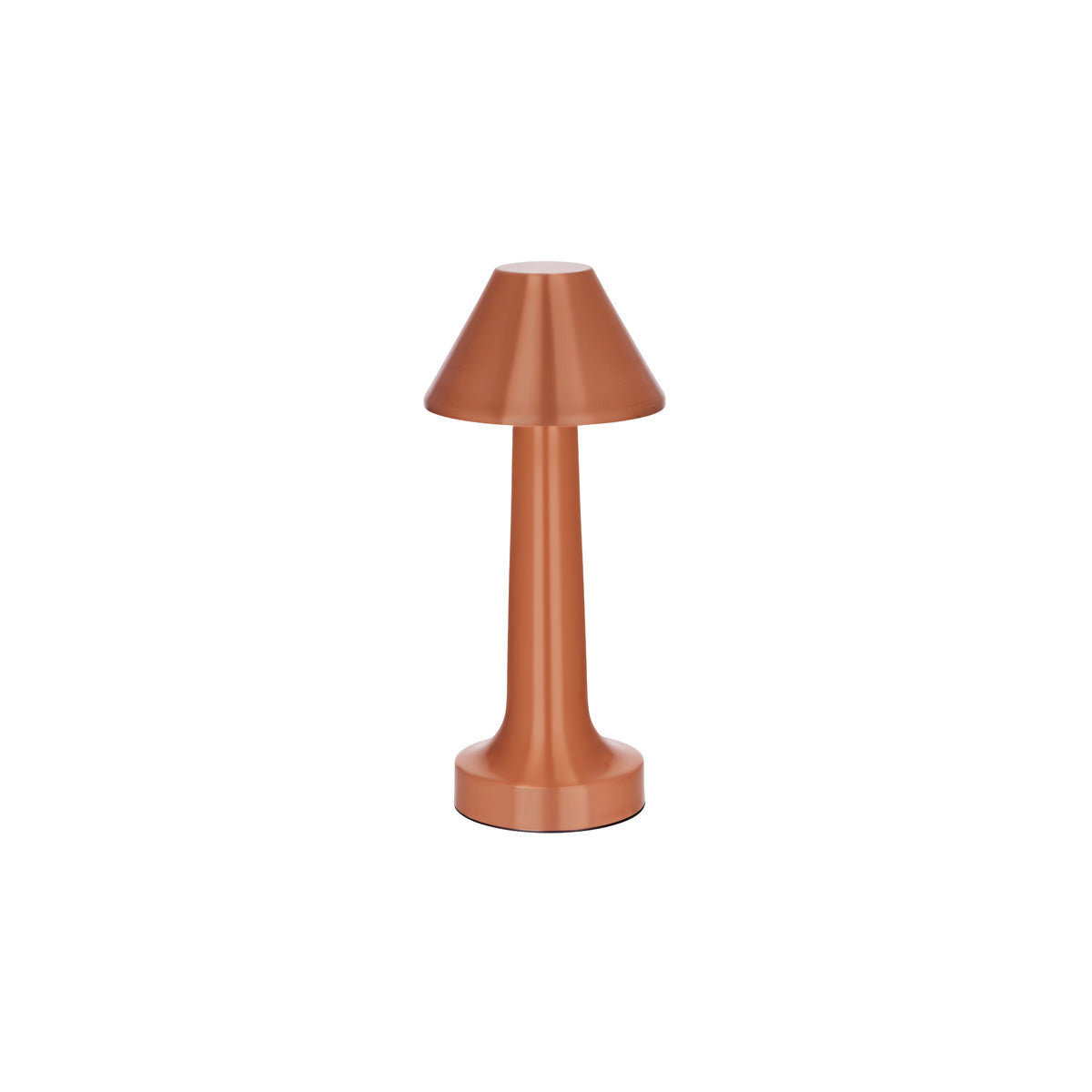 Tablekraft Ambience Helena Cordless LED Table Lamp Brushed Copper