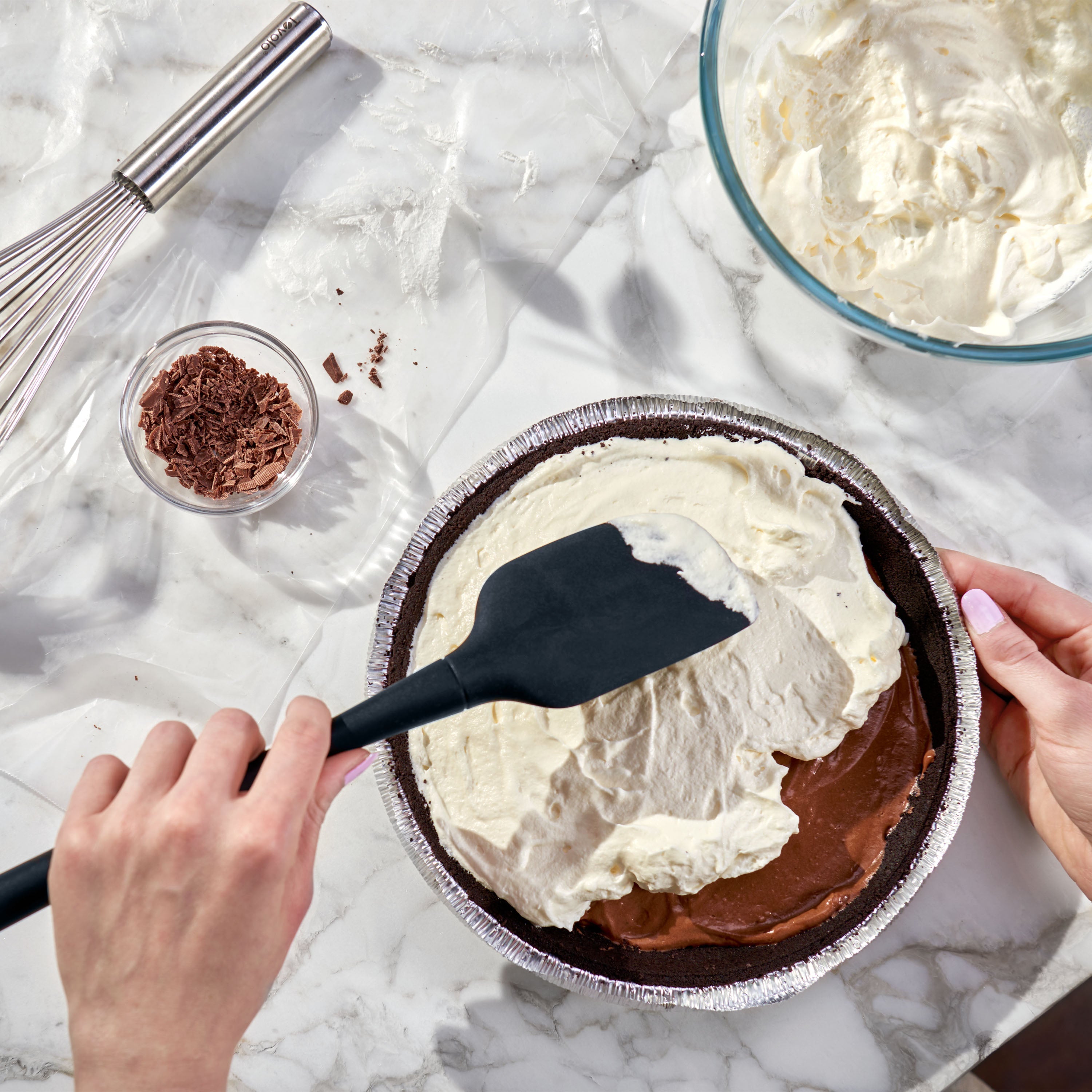 Tovolo Flex-Core All Silicone Spatula - Black