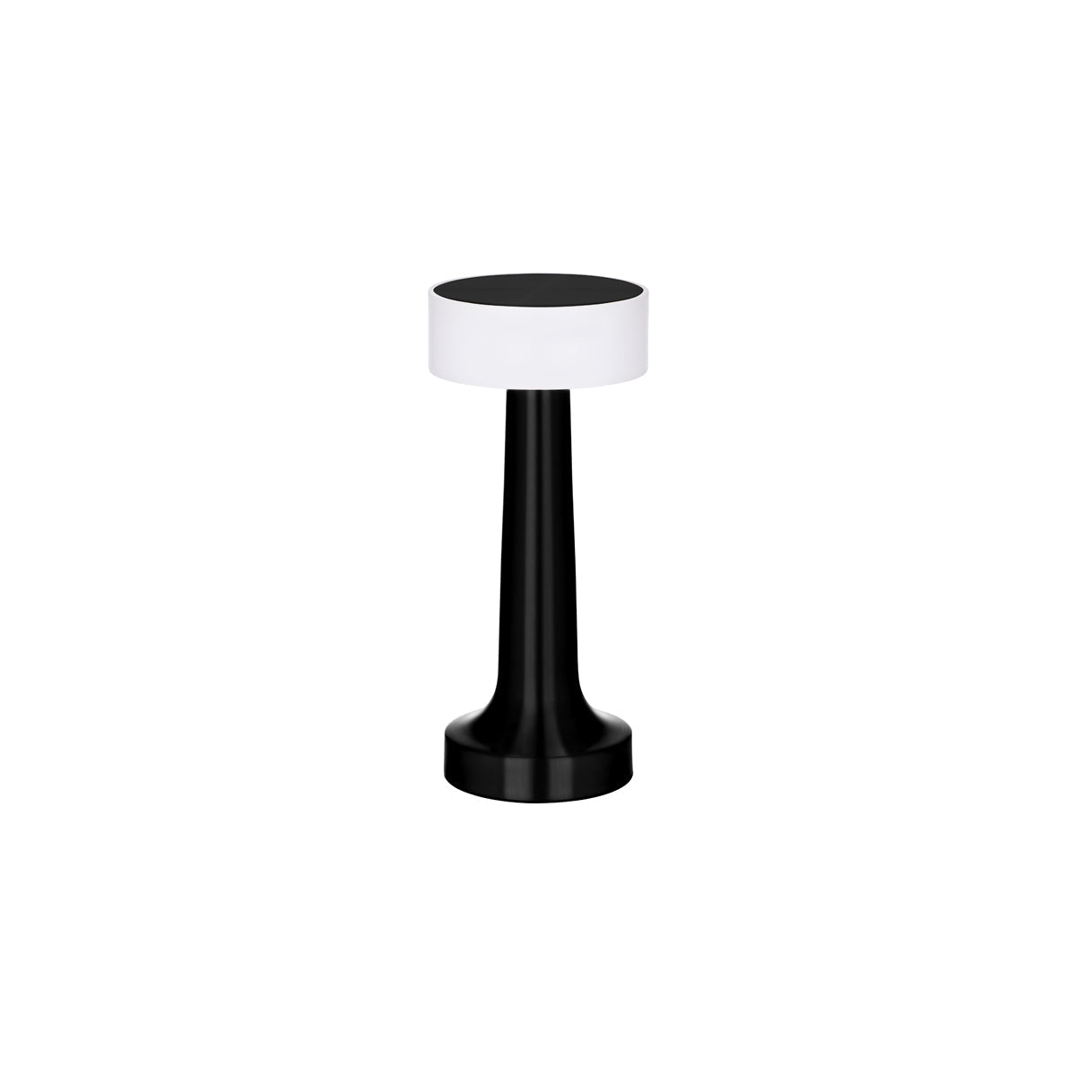 Tablekraft Ambience Aura Cordless LED Table Lamp Oxide Black