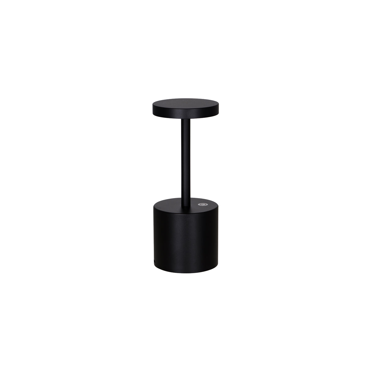Tablekraft Ambience Charlotte Cordless LED Table Lamp Oxide Black