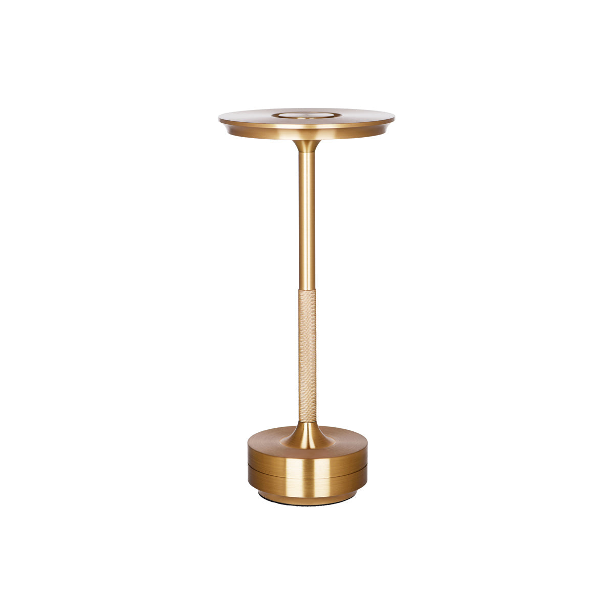 Tablekraft Ambience Stella Cordless LED Table Lamp Brushed Brass