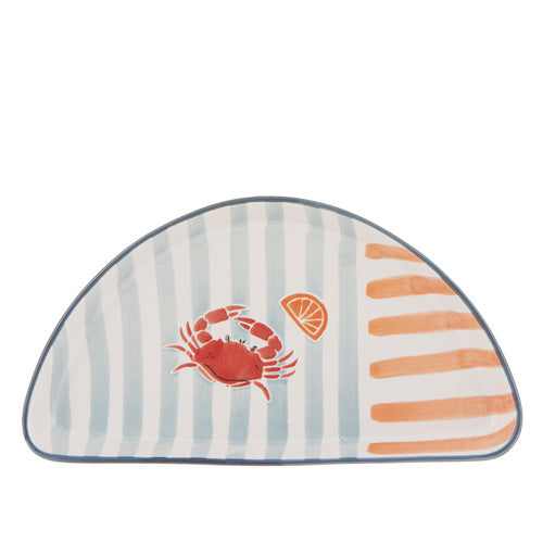 Ladelle Riviera Crab Plate