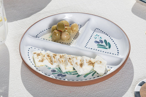 Ladelle Riviera 3 Section Platter