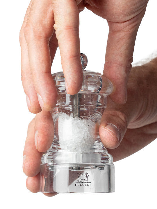 Peugeot Bistro Salt Mill in Acrylic - 10 cm