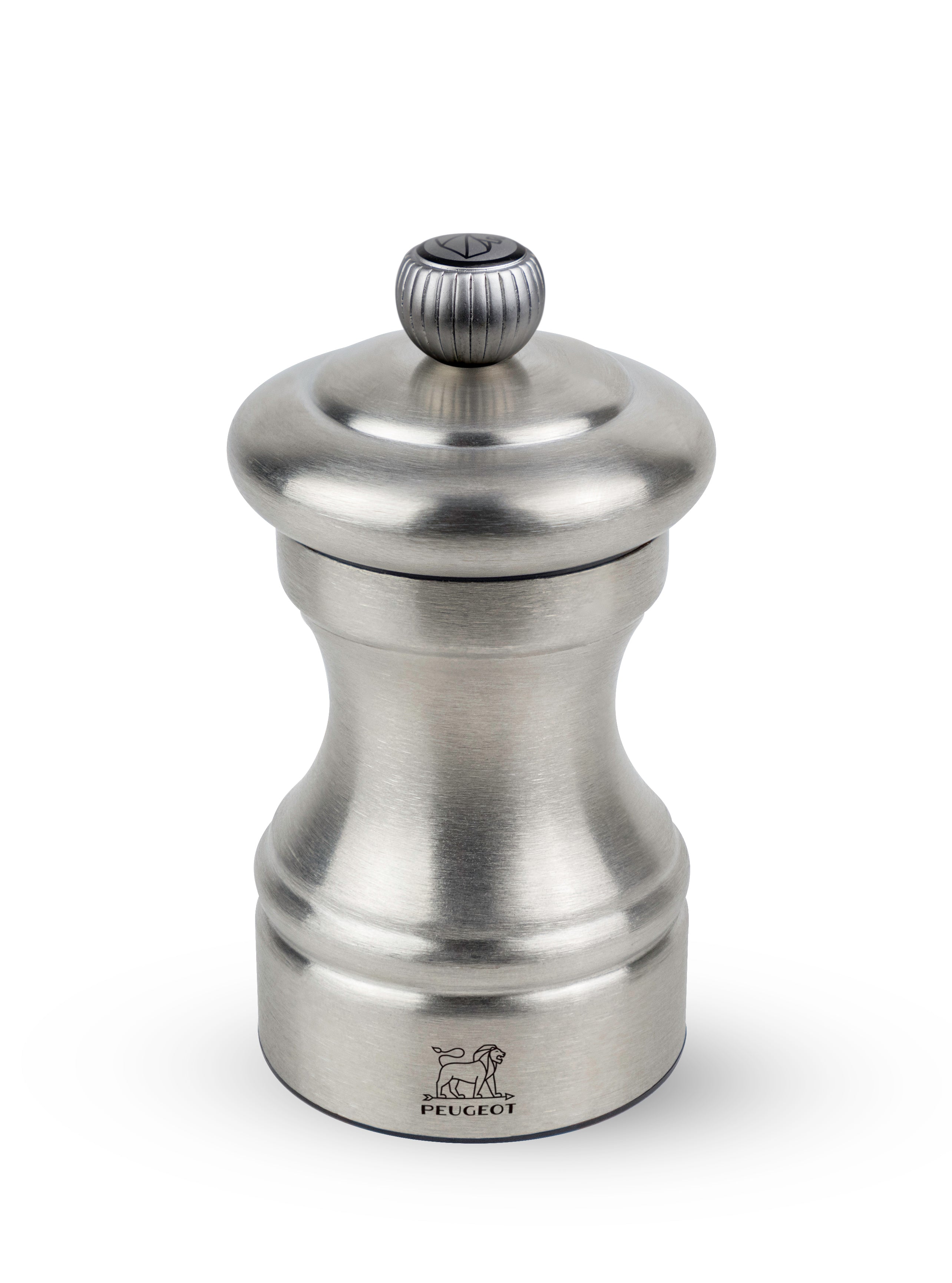 Peugeot Bistro Chef Pepper Mill in Stainless Steel - 10 cm