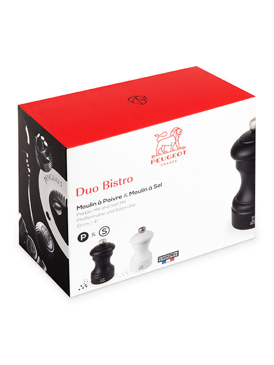 Peugeot Bistro Salt/Pepper Mill Duo - 10 cm
