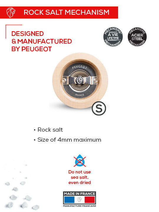 Peugeot Paris Salt Mill - 12 cm