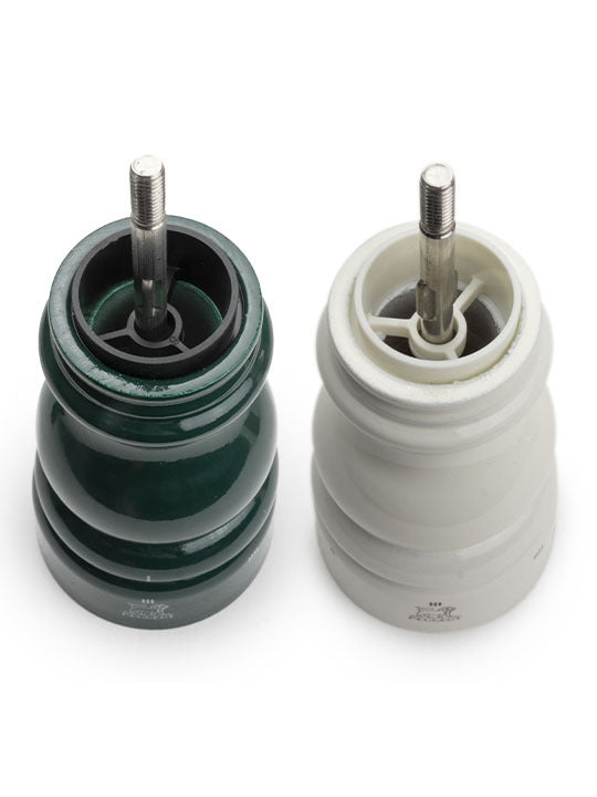 Peugeot Parisrama u'Select Salt & Pepper Mills Duo Gift Set - 15cm + Matt Black Bamboo Tray