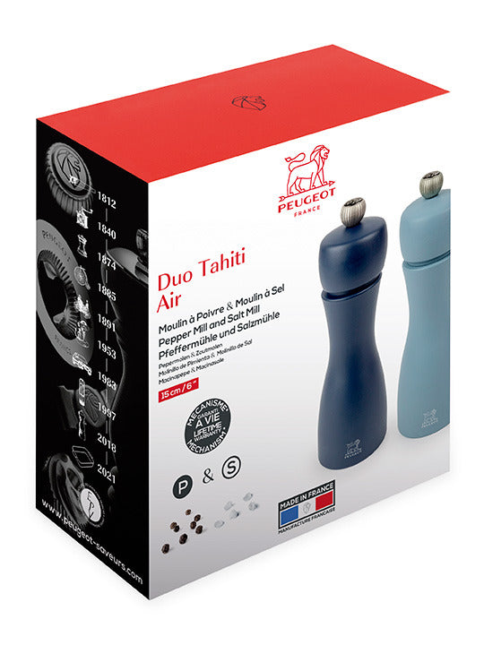 Peugeot Tahiti Salt & Pepper Mills Duo - 15cm
