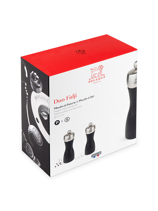 Peugeot Fidji Salt & Pepper Mill Duo - 15 cm