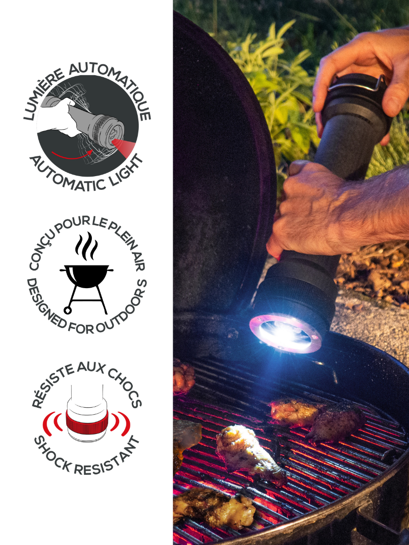 Peugeot BBQ Pepper Mill in Graphite - 30 cm