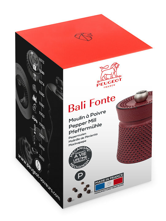 Peugeot Bali Cast Iron Pepper Mill - 8cm