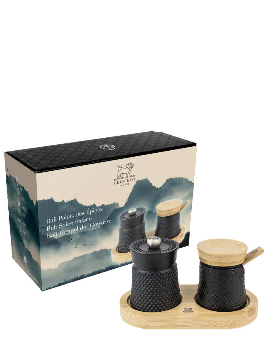 Peugeot Bali Cast Iron Pepper Mill Gift Set