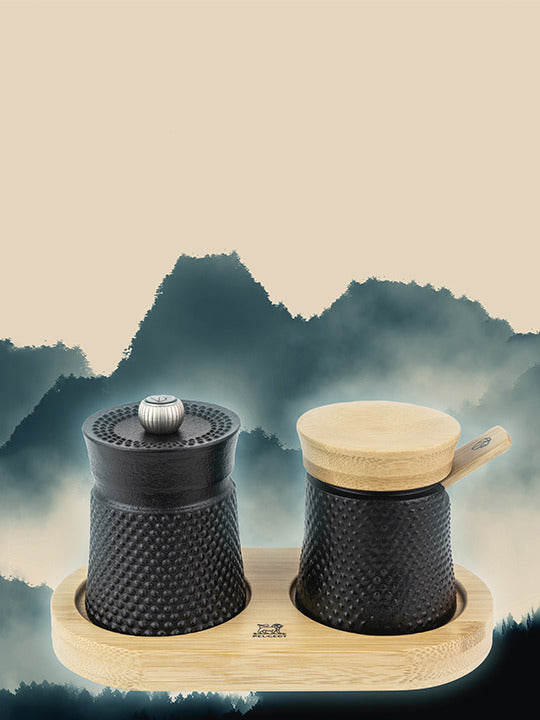 Peugeot Bali Cast Iron Pepper Mill Gift Set