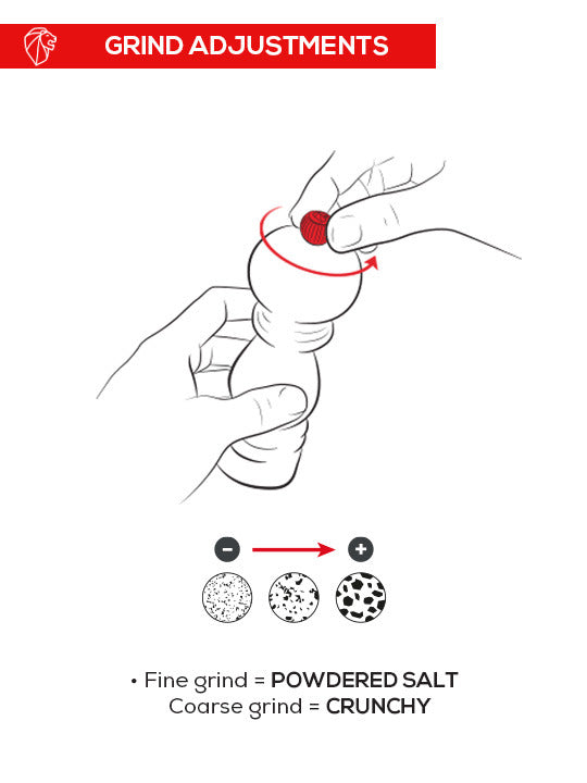 Peugeot Oslo Wet Salt Mill - 14cm