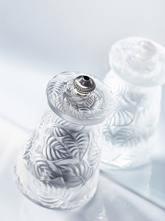 Peugeot Lalique Salt & Pepper Mills Duo - 9cm