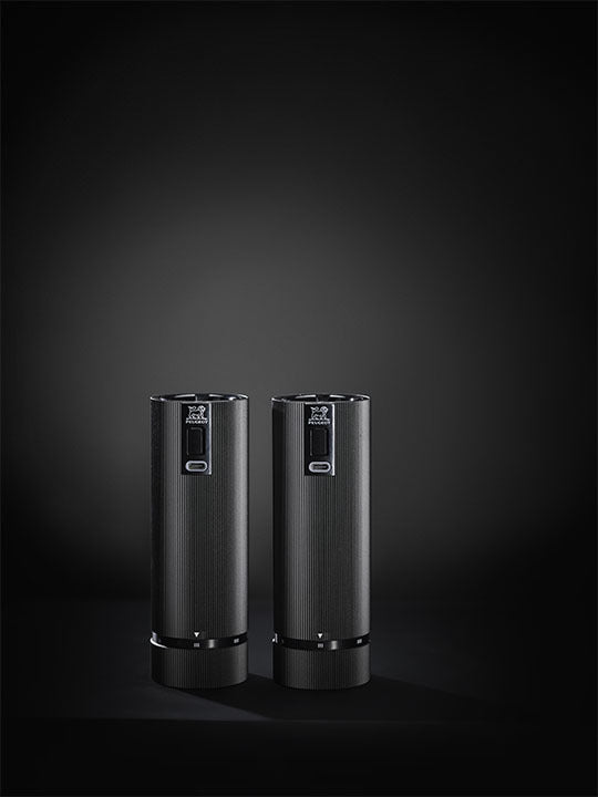 Peugeot Line Night Electric u'Select Salt & Pepper Mill Gift Set - 15cm